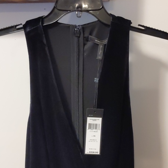 Runway; Bcbgmaxazria Metallic Tulle Skater Dress - Picture 5 of 7